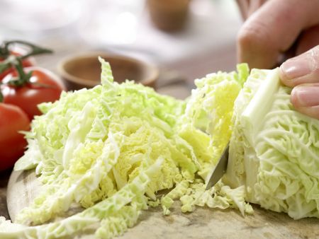 Wirsing-Lasagne Zubereitung Schritt 1 Wirsing-Lasagne Zubereitung Schritt 1