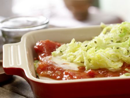 Wirsing-Lasagne Zubereitung Schritt 12 Wirsing-Lasagne Zubereitung Schritt 12