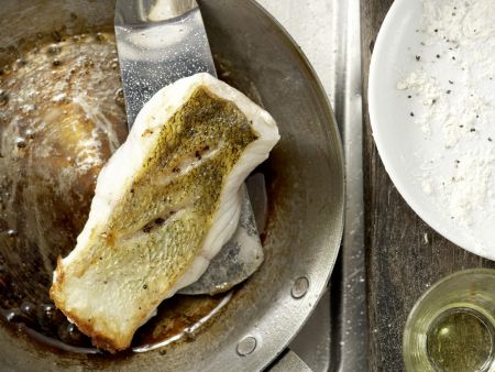 Zander mit Sauerkraut Zubereitung Schritt 12 Zander mit Sauerkraut Zubereitung Schritt 12