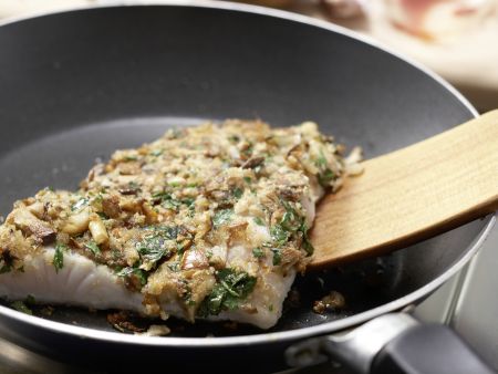 Zanderfilet mit Pilzkruste Zubereitung Schritt 11 Zanderfilet mit Pilzkruste Zubereitung Schritt 11