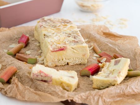Zauberkuchen mit Rhabarber