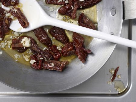 Ziegenkäse-Pasta Zubereitung Schritt 5 Ziegenkäse-Pasta Zubereitung Schritt 5