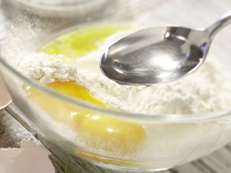Ziegenkäse-Tortellini Zubereitung Schritt 1 Ziegenkäse-Tortellini Zubereitung Schritt 1
