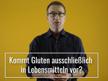 Kommt Gluten ausschließlich in Lebensmitteln vor?
