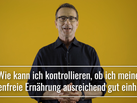 Wie kann ich kontrollieren, ob ich meine glutenfreie Ernährung ausreichend gut einhalte?