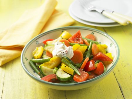 Zucchini-Paprika-Pfanne Rezept