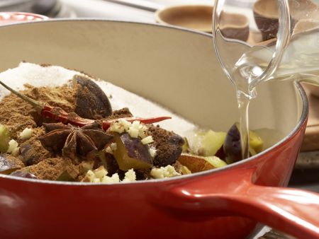 Zwetschgensauce auf asiatische Art Zubereitung Schritt 5 Zwetschgensauce auf asiatische Art Zubereitung Schritt 5