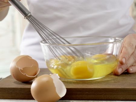 Zwiebel-Omelett Zubereitung Schritt 3 Zwiebel-Omelett Zubereitung Schritt 3