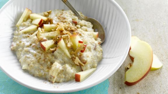 Apfel-Zimt-Porridge