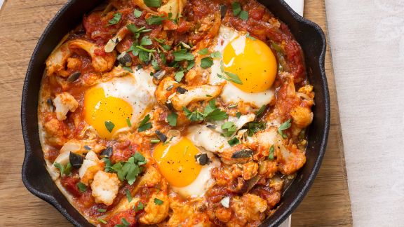 Blumenkohl-Shakshuka
