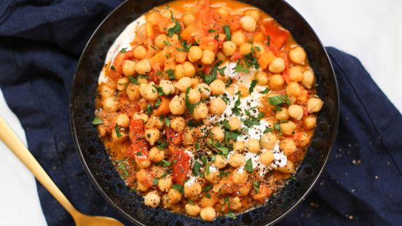 Orientalisches Kichererbsen-Ragù
