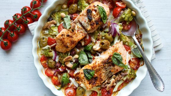Gebackener Lachs Gebackener Lachs