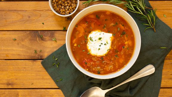 Griechische Linsensuppe