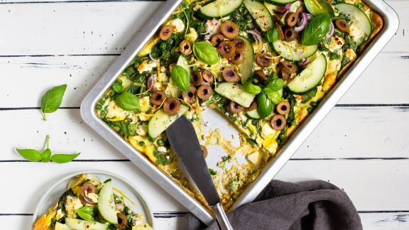 Kartoffel-Spinat-Frittata