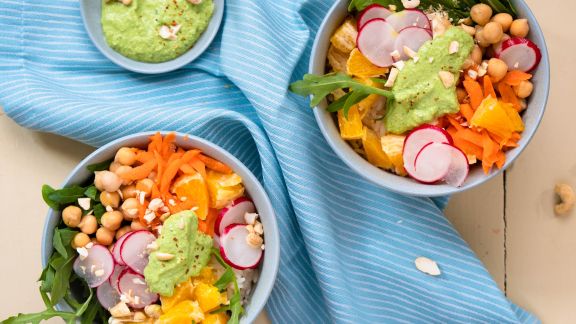 Salat, Bowl, vegan