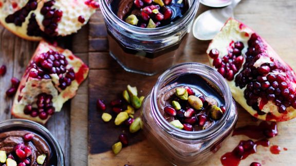 Schokoladen-Ricotta-Creme