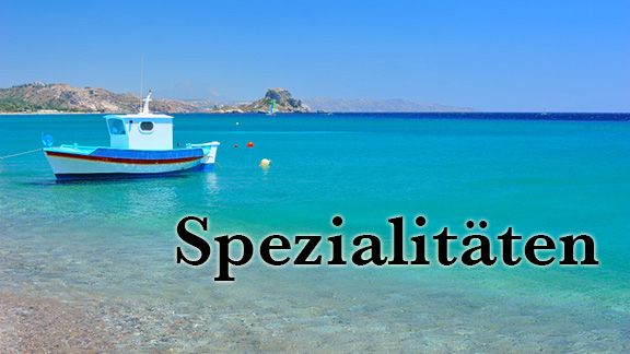 Spezialitäten Mittelmeer