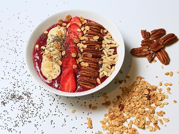 Acai Bowl Beeren Acai Bowl Beeren