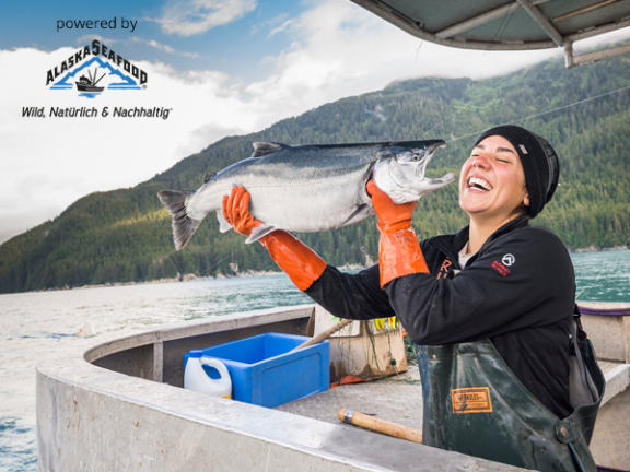 Natürlicher Fischgenuss aus Alaska