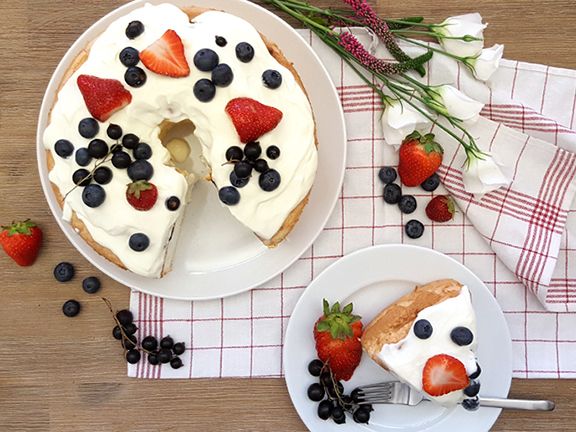 Angel Food Cake selber machen