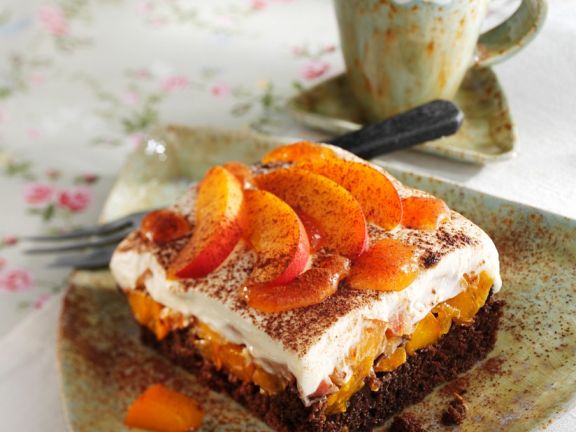 Aprikosen Schoko Kuchen Rezept Eat Smarter 