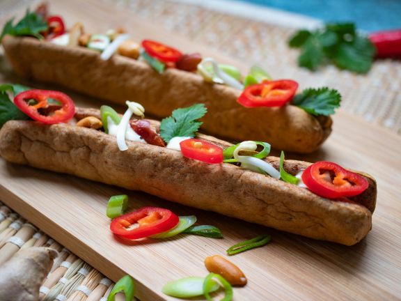 Frikandel: Hier Asia-Style