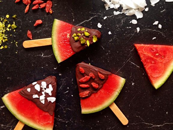 fitmelonies selbstgemachtes Wassermeloneneis