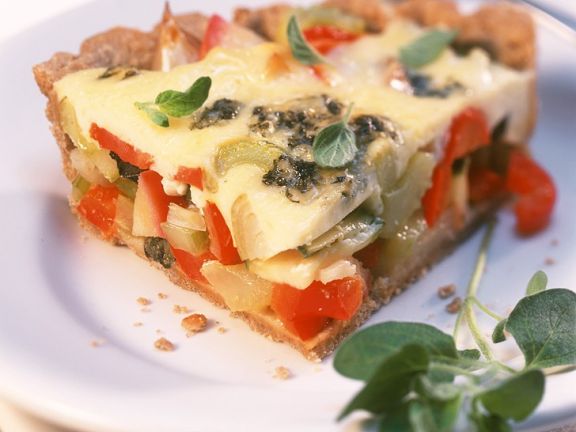 Gemüsetortenrezept für Diät