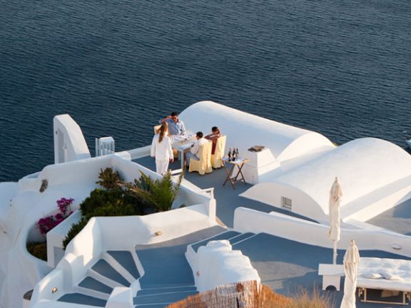 Griechenland Abendessen