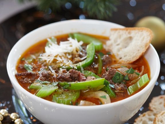 Suppe Mit Hackfleisch Zum Abnehmen 130 Pfund Bis Kilogramm