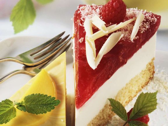 Joghurttorte Mit Himbeeren Rezept Eat Smarter 