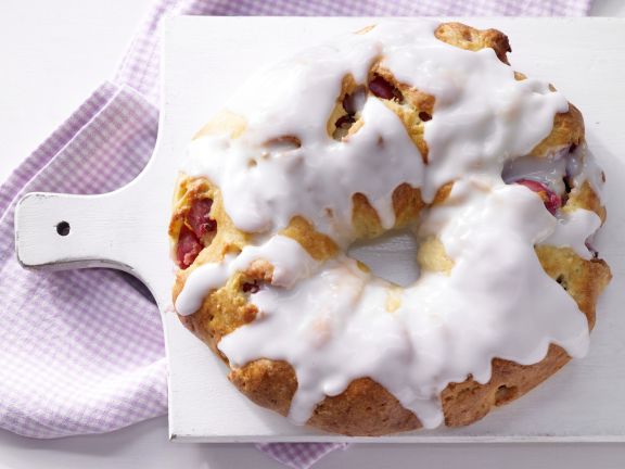 Stachelbeerkranz mit Marzipan