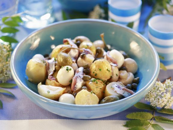 Kartoffel-Pilz-Salat