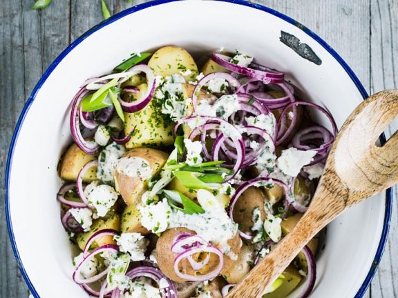 Kartoffelsalat mit Joghurtdressing