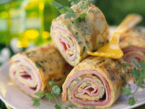 Krauteromelette Mit Kochschinken Rezept Eat Smarter