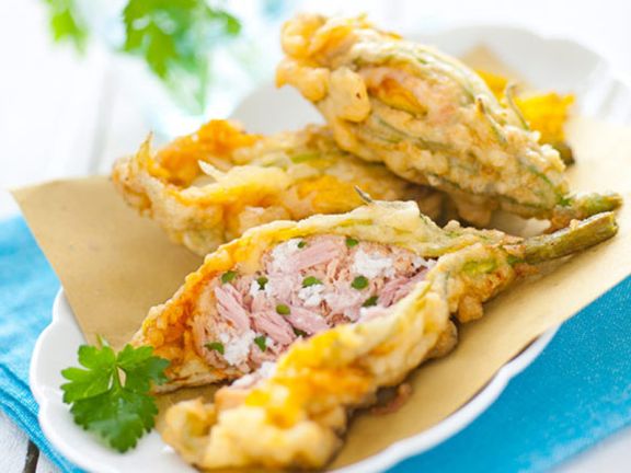 Gebackene Kurbisbluten Rezept Eat Smarter 