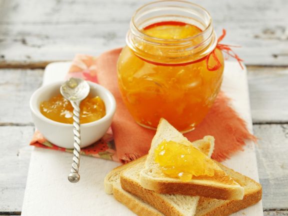 Aprikosen-Pfirsich-Konfitüre