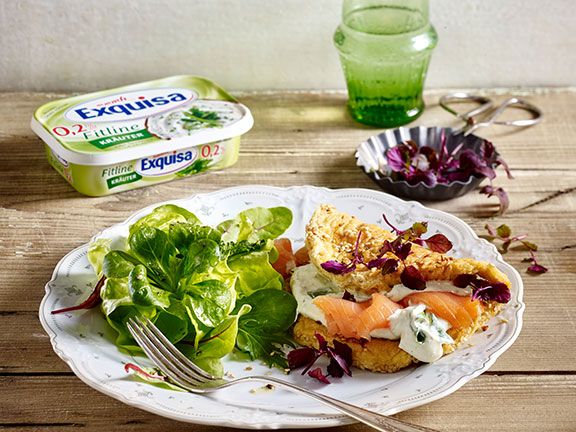 Sesam-Schaumomelette