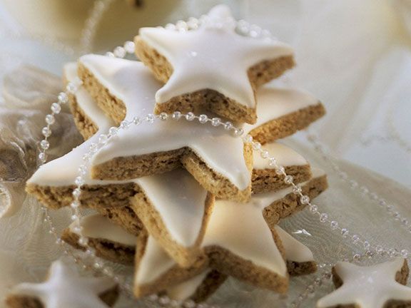 Zimtsterne als kalorienarme Weihnachtsplätzchen