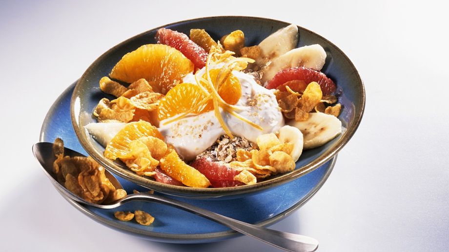 Mahlzeit nach dem Langlaufen
