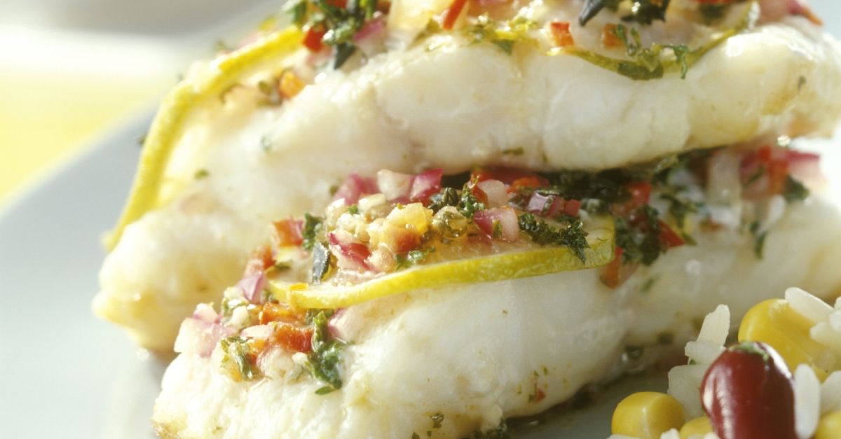 Catfish mit Marinade und Bohnenreis Rezept EAT SMARTER