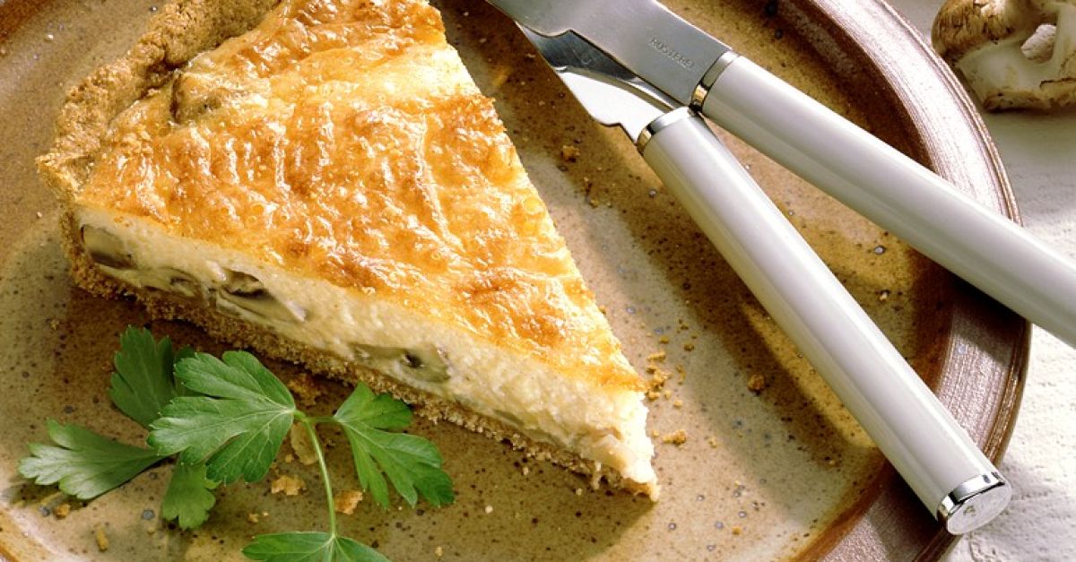Champignon-Quiche Rezept | EAT SMARTER