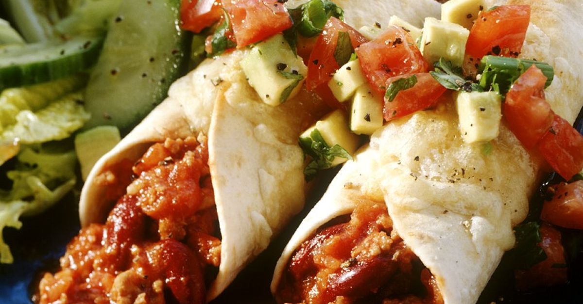 Enchiladas mit ChiliconcarneFüllung Rezept EAT SMARTER