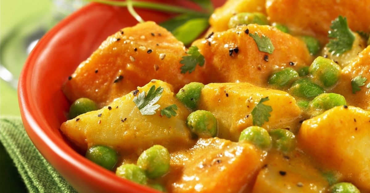 Erbsen-Kartoffel-Curry