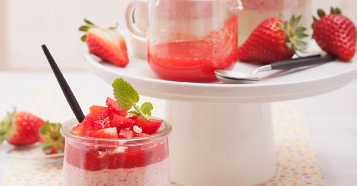 Erdbeer Panna Cotta — Rezepte Suchen