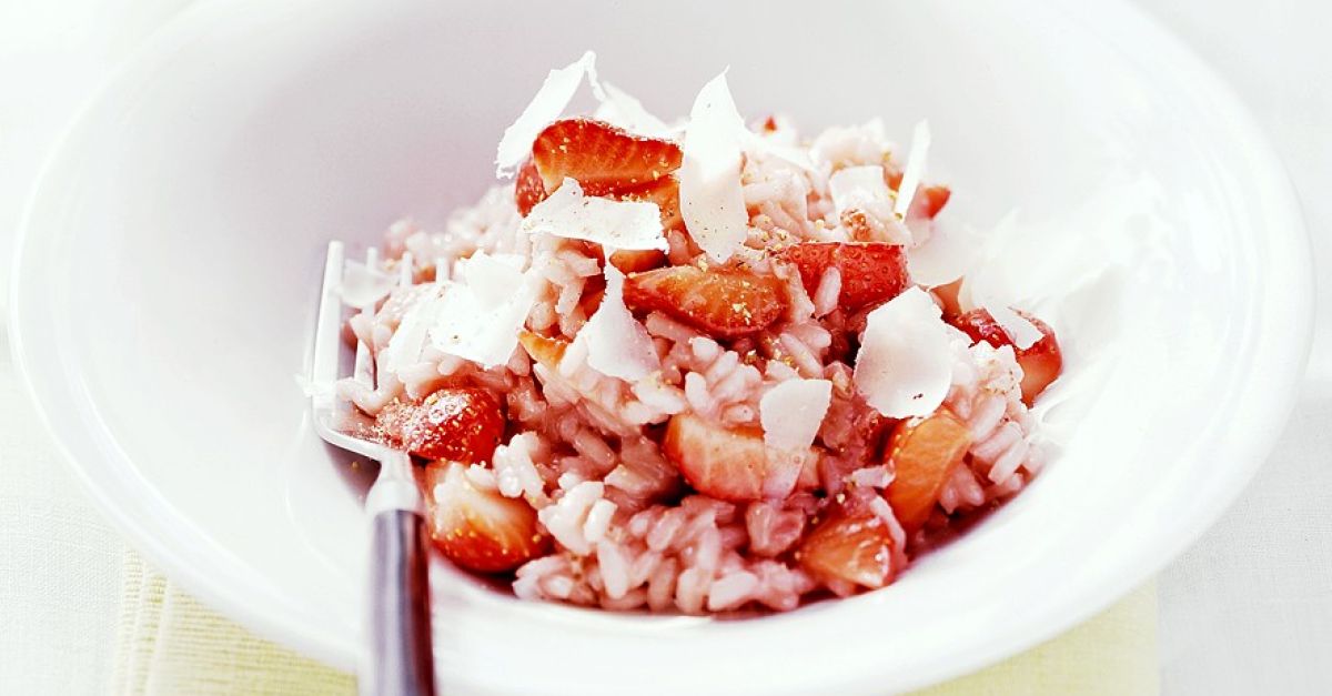 Zander / Erdbeerrisotto | Risotto alle fragole – DDQM