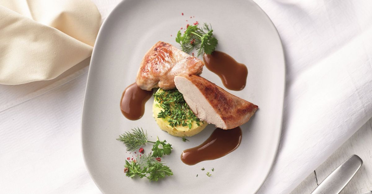 Fasanenbrust mit Kartoffelkuchen Rezept | EAT SMARTER Fasanenbrust mit Kartoffelkuchen Rezept | EAT SMARTER