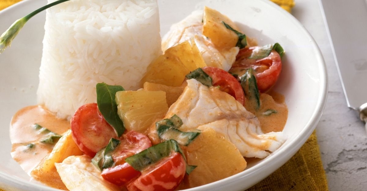 Fisch-Curry mit Fisch und Ananas Rezept | EAT SMARTER