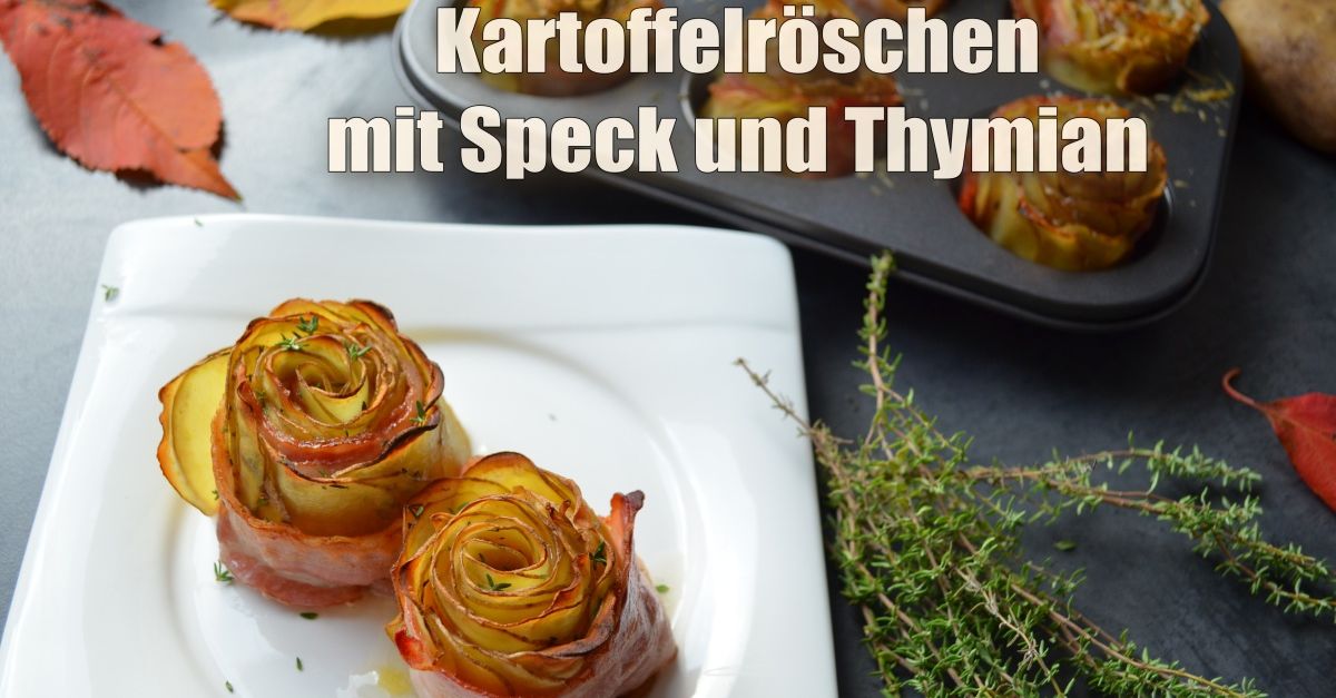 Kartoffelröschen mit Speck und Thymian | EAT SMARTER