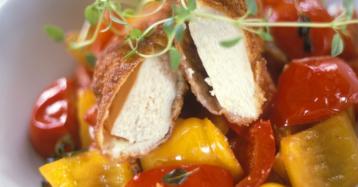 Gebackene Hähnchenfilets für Diäten Gebackene Hähnchenfilets für Diäten